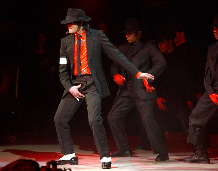 Michael Jackson Onstage At The Dnc #1 Photograph by New York Daily News Archive