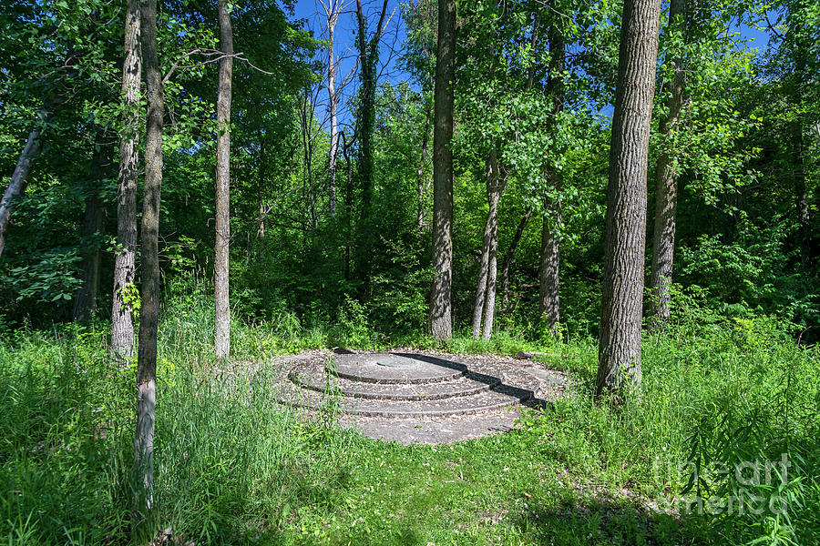 Michigans Meridian-baseline State Park #1 Photograph by Jim West/science Photo Library