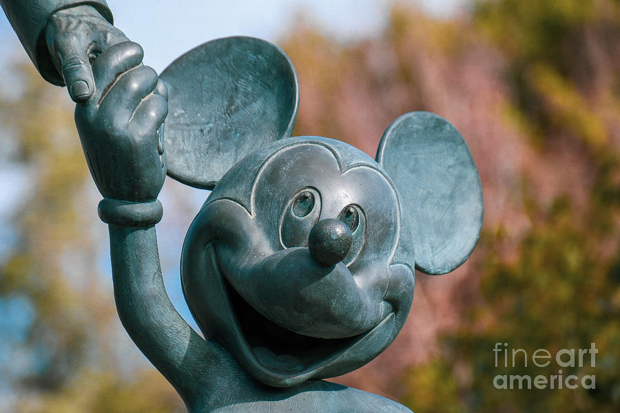 Disney Photograph - Mickey Mouse  #1 by SoxyGal Photography
