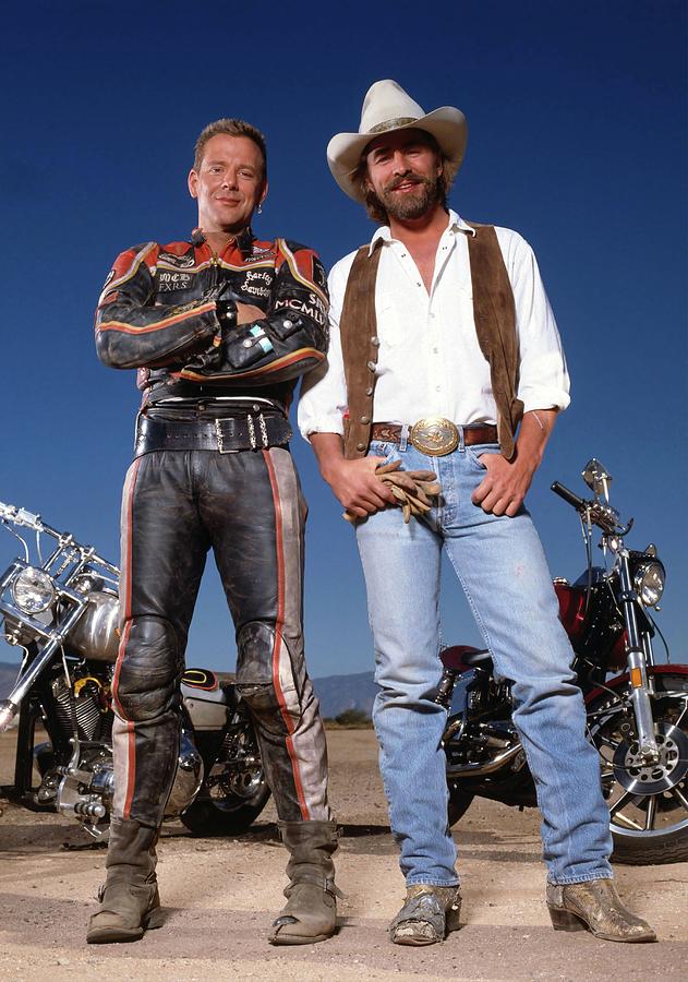 Mickey Rourke And Don Johnson In Harley  Davidson  And The 