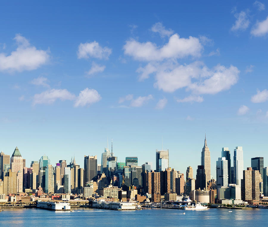 Midtown Manhattan City Skyline In New #1 Photograph by Deejpilot