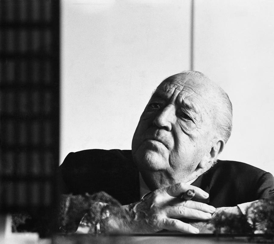 Mies Van Der Rohe #1 Photograph by Hans Namuth
