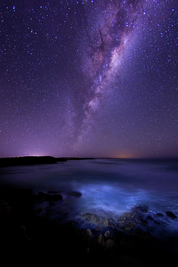 Milky Way Over The Southern Ocean Photograph by John White Photos - Pixels