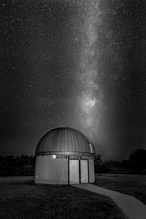 Milky Way Rising Over Observatory #1 Photograph by Susan Candelario