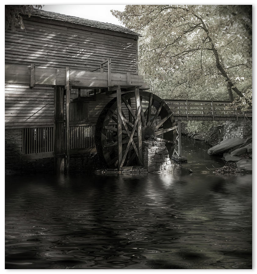 Mill Wheel #1 Photograph by Darryl Brooks
