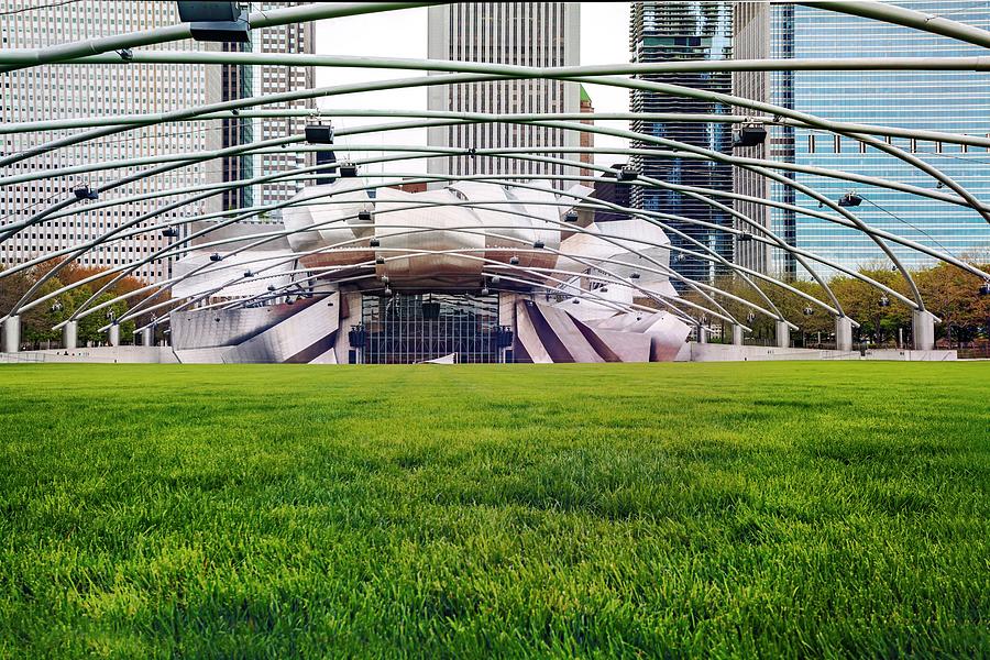 Millennium Park, Chicago, Il #1 Digital Art by Claudia Uripos
