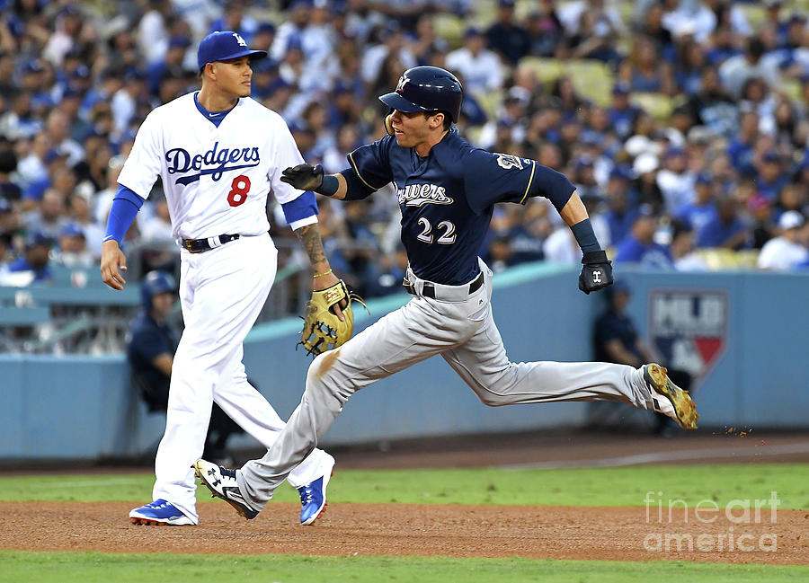Milwaukee Brewers V Los Angeles Dodgers Photograph by Jayne Kamin-oncea Milwaukee Brewers V Los Angeles Dodgers Photograph by Jayne Kamin-oncea