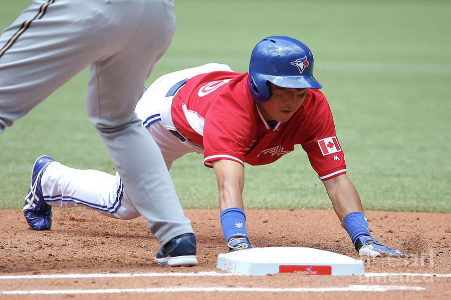 Milwaukee Brewers V Toronto Blue Jays Photograph by Tom Szczerbowski Milwaukee Brewers V Toronto Blue Jays Photograph by Tom Szczerbowski