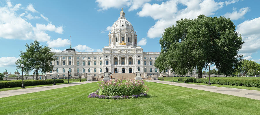 Minnesota State Capitol, Upper Midwest #1 Photograph by Panoramic Images