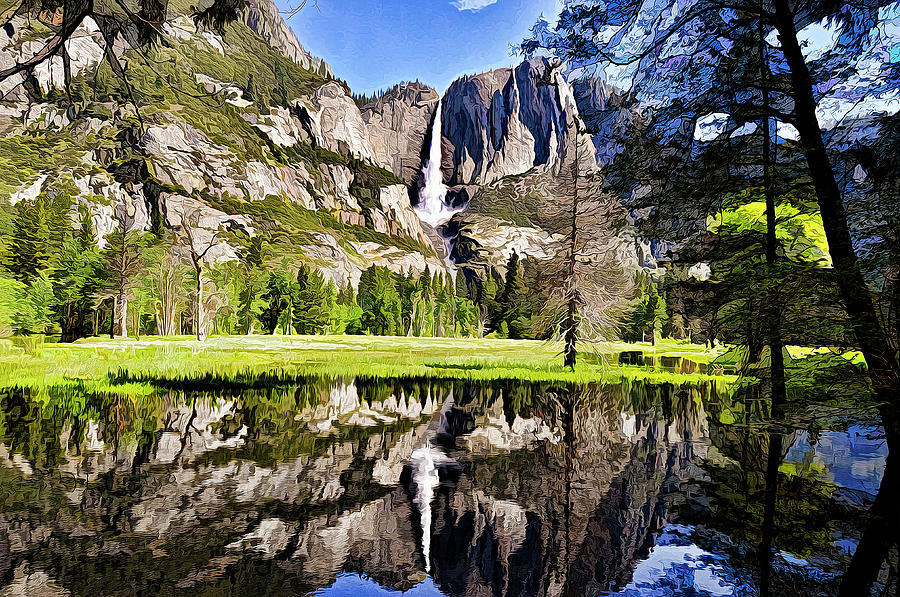 Mirror Lake Impressions Photograph By Paul Coco - Fine Art America