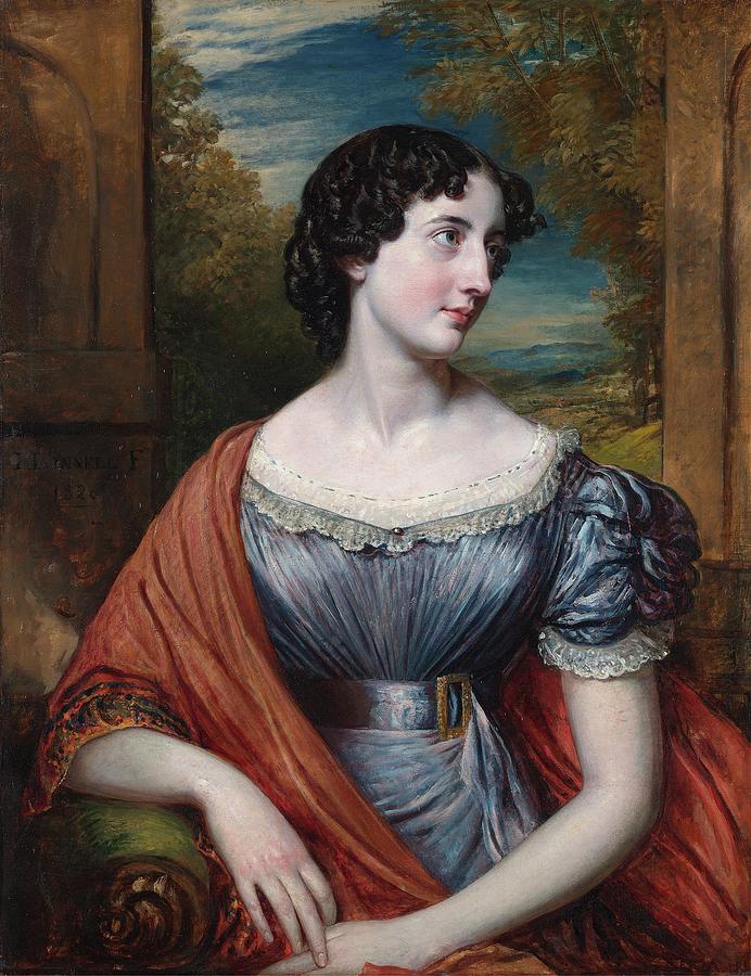 Miss Jane Puxley Painting by John Linnell - Fine Art America