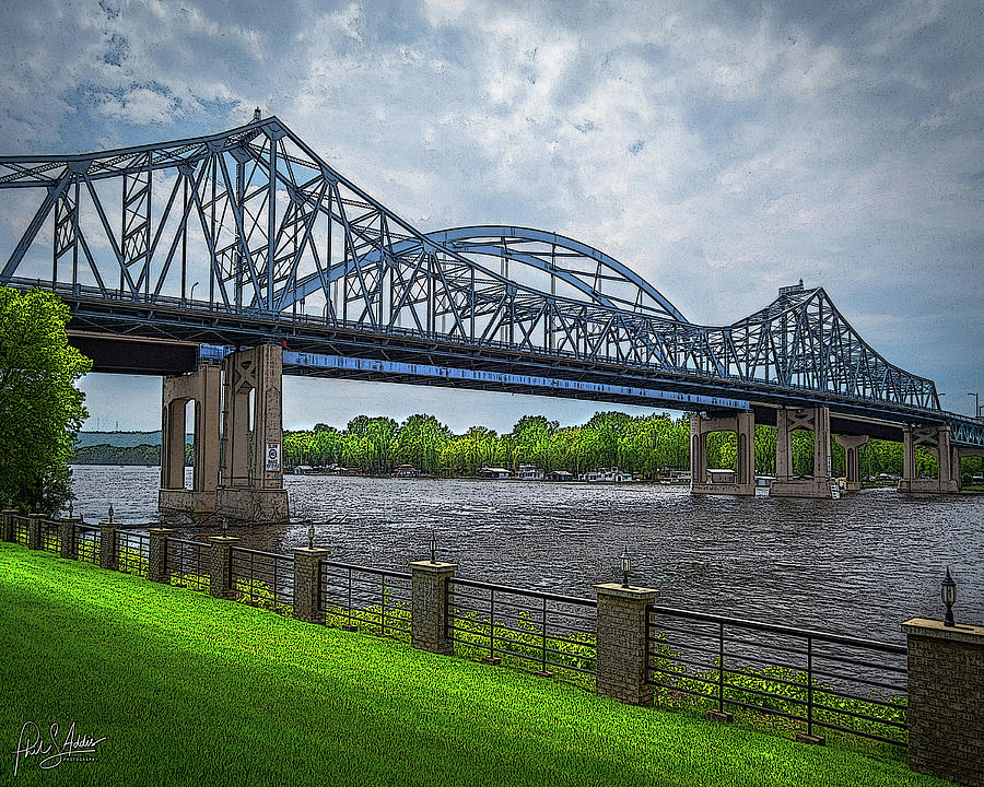 Mississippi Bridges #1 Photograph by Phil S Addis