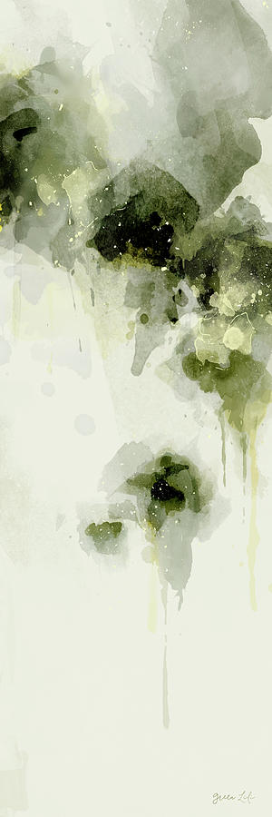 Misty Abstract Morning I #1 Painting by Green Lili