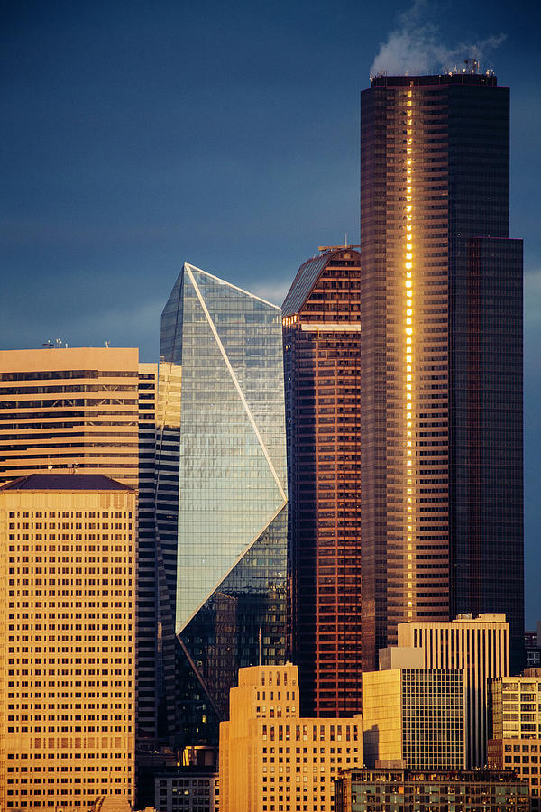 Modern Architecture In City, Seattle #1 Photograph by Panoramic Images