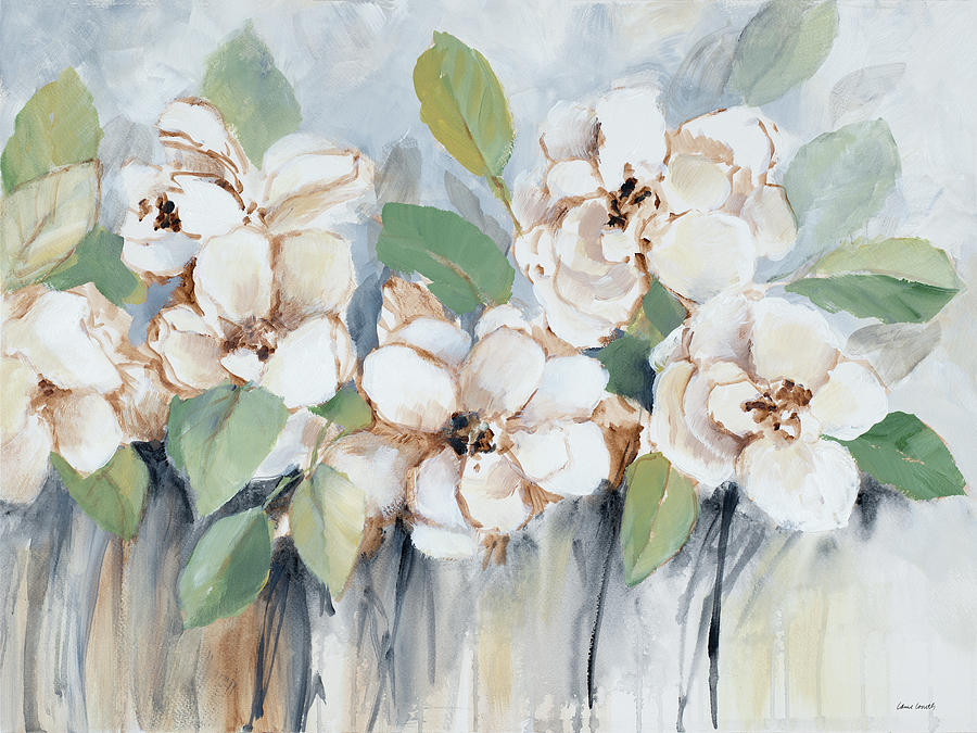 Flower Painting - Modern Fleurs #1 by Lanie Loreth
