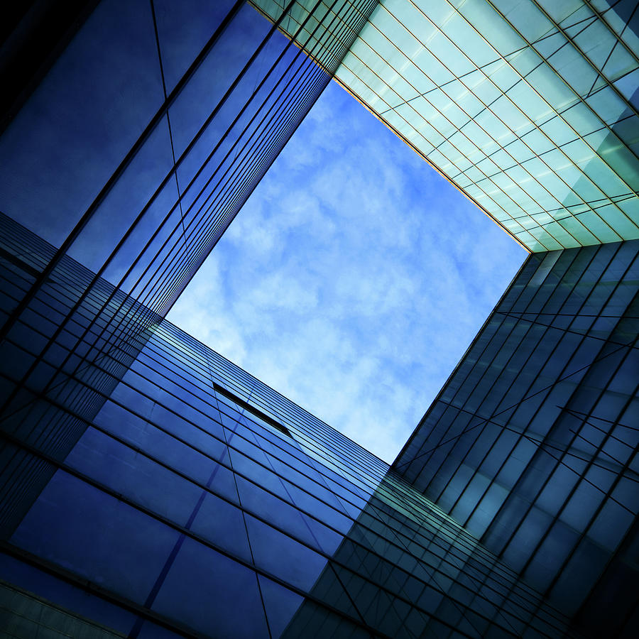 Modern Glass Architecture Photograph by Nikada Modern Glass Architecture Photograph by Nikada