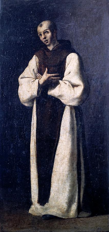 Monasterio de Guadalupe. #1 Painting by Francisco de Zurbaran -c 1598-1664-
