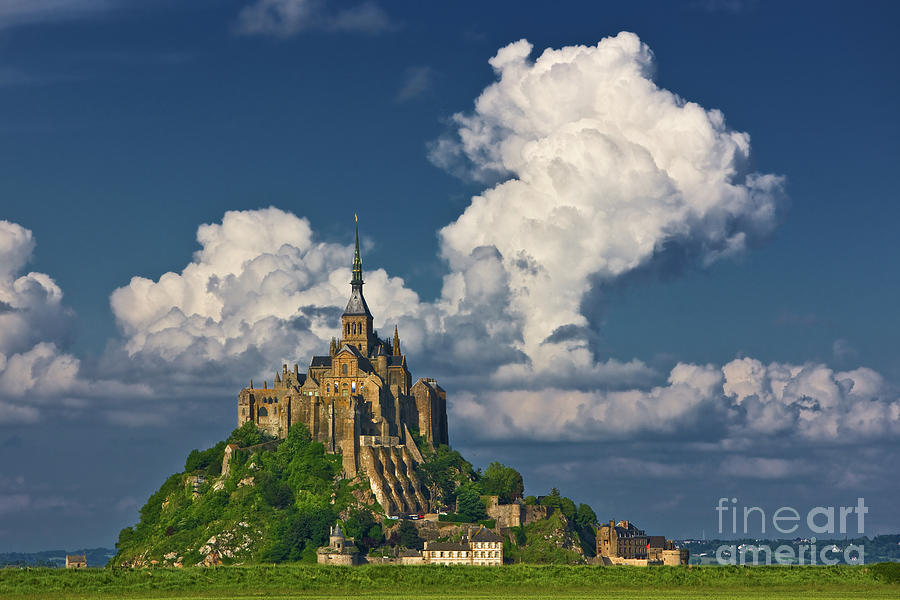 Mont Saint Michel - France #1 Photograph by Henk Meijer Photography