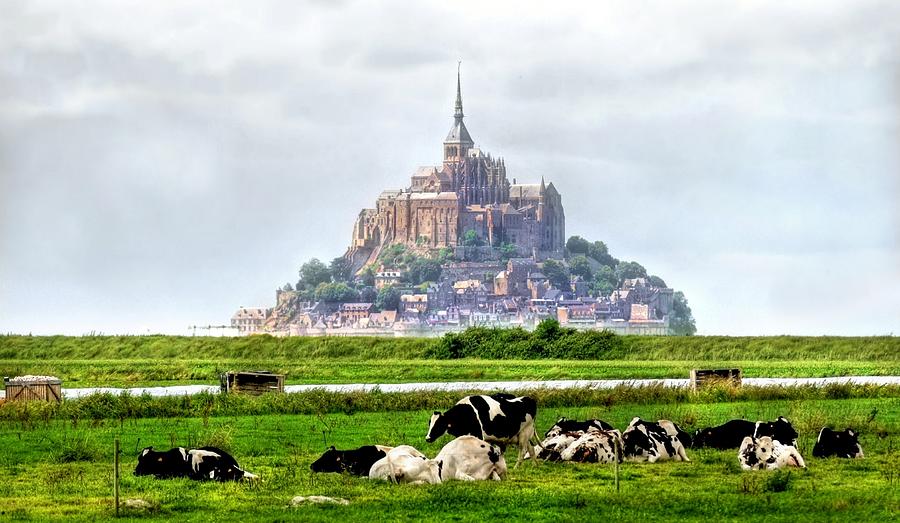 Mont Saint Michel In France #1 Photograph by Chantal