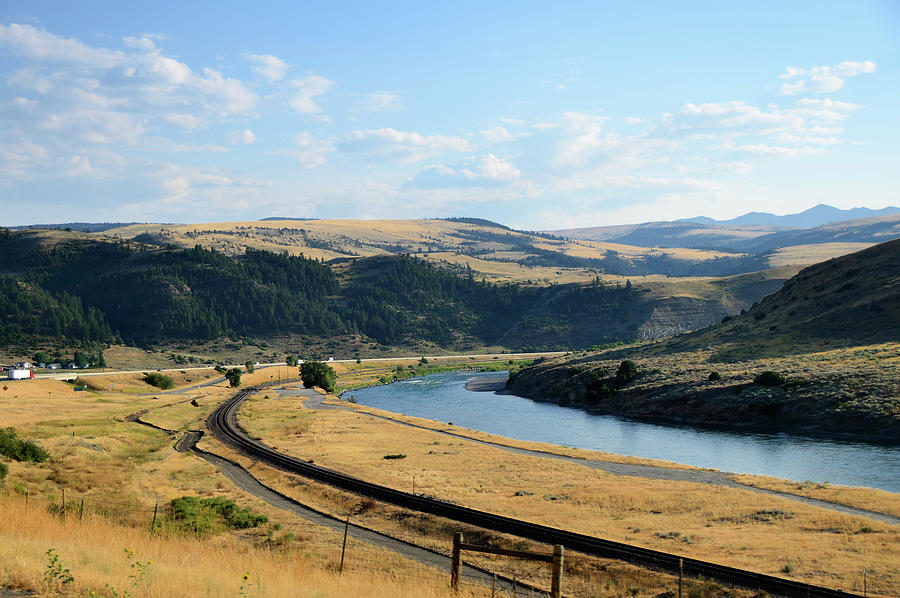 Montana Landscape #1 Photograph by Rivernorthphotography