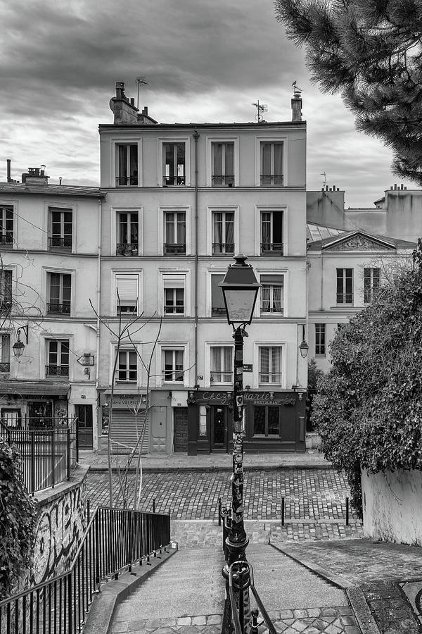 Montmartre Steps to Chez Marie by Georgia Fowler Montmartre Steps to Chez Marie by Georgia Fowler