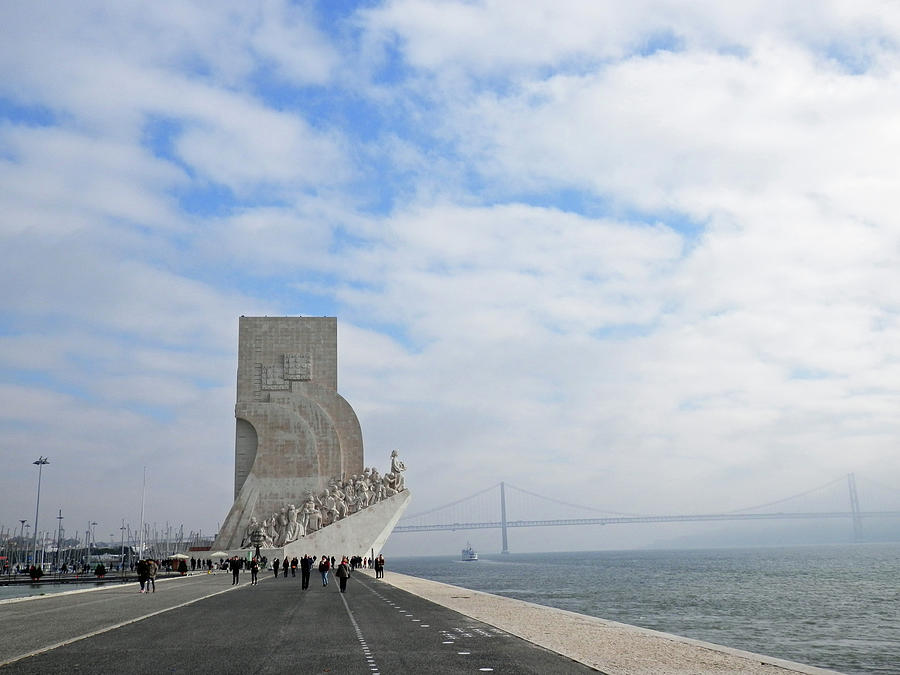 Monument to the Discoveries, Belem, Portugal #1 Photograph by Pema Hou