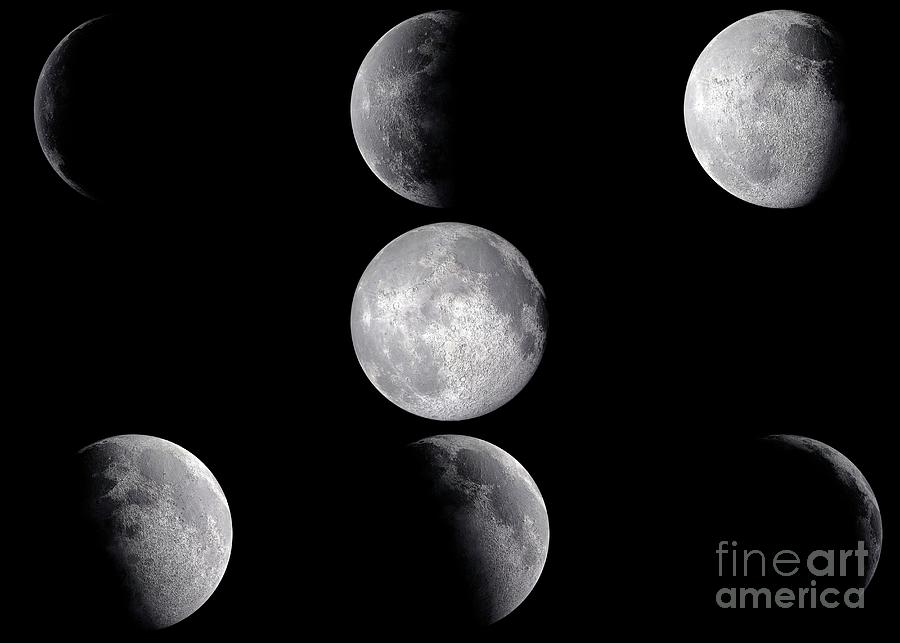 Moon Phases #1 Photograph by Freelanceimages/universal Images Group/science Photo Library