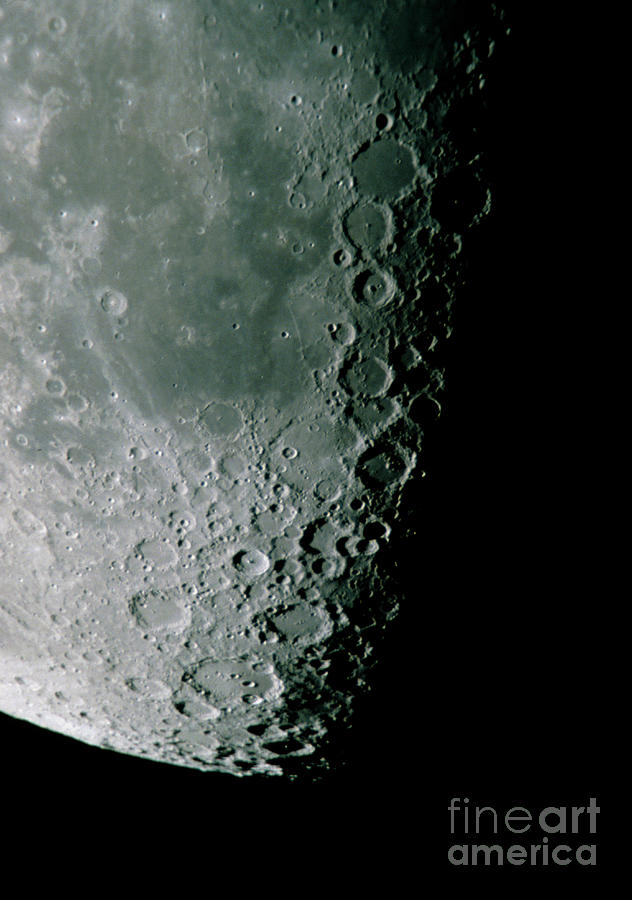 Moon Surface Detail #1 Photograph by John Sanford/science Photo Library