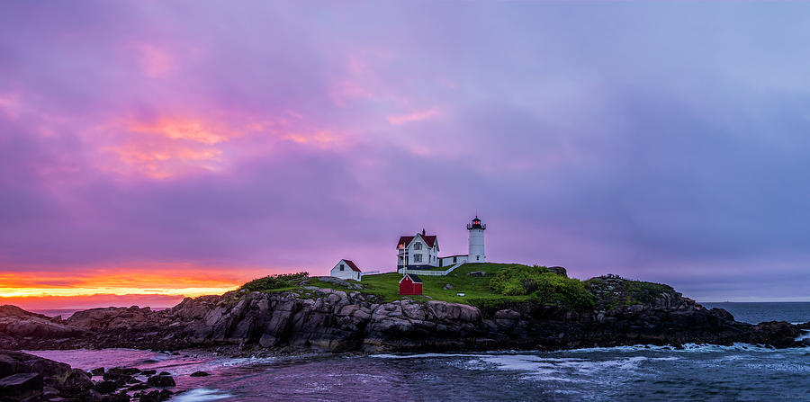 Nubble Sunrise by Mark Papke Nubble Sunrise by Mark Papke