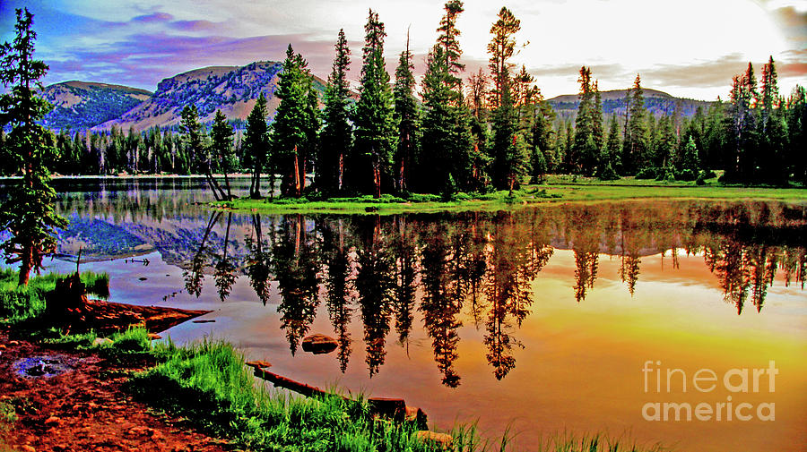 Morning On Mirror Lake Photograph