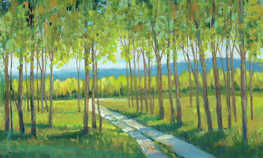 Landscape Painting - Morning Stroll II #1 by Tim Otoole