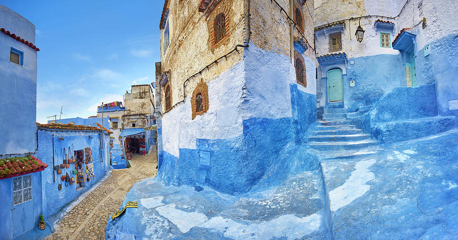 Morocco, Rif Mountains, Old Town #1 Digital Art by Jan Wlodarczyk