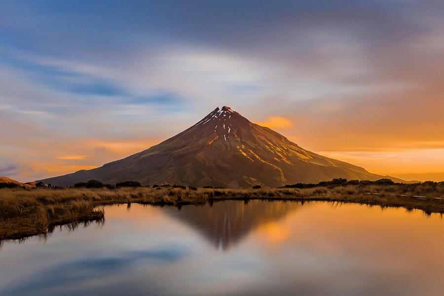 Mount Taranaki Photograph by Evgeny Vasenev - Fine Art America