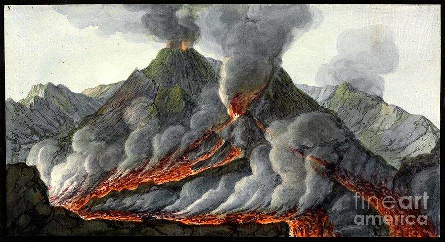 vesuvian eruption