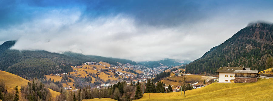 Mountain Village In Alpine Valley #1 Photograph by Vivida Photo PC
