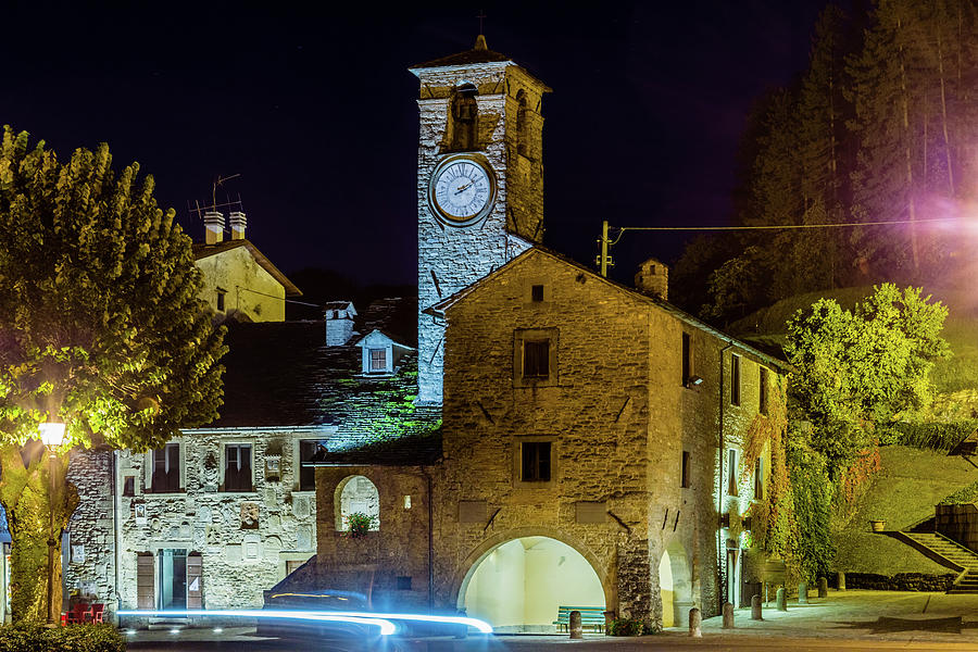 mountain village in Tuscany #1 Photograph by Vivida Photo PC