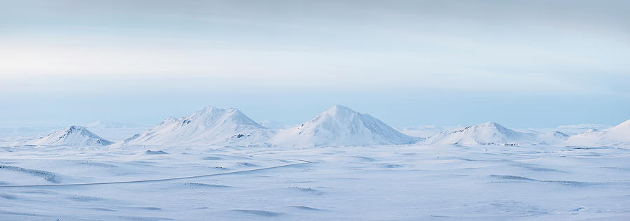 Mountains, Myvatn, Iceland #1 Photograph by David Clapp