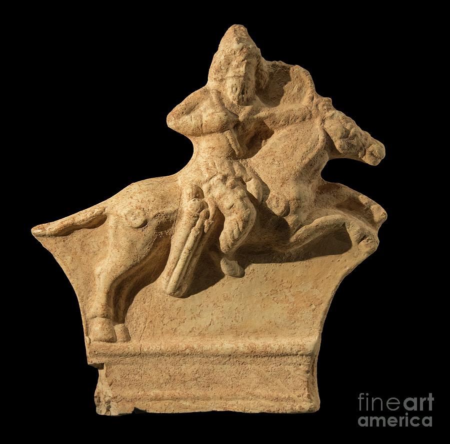 Mounted Parthian Archer Photograph by David Parker/science Photo ...