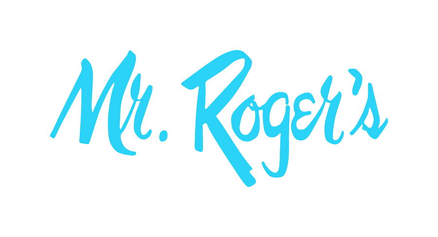 Typography Drawing - Mr. Rogers #1 by CSA Images