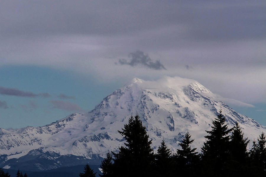 Mt Rainier #1 Photograph by Cheryl Day