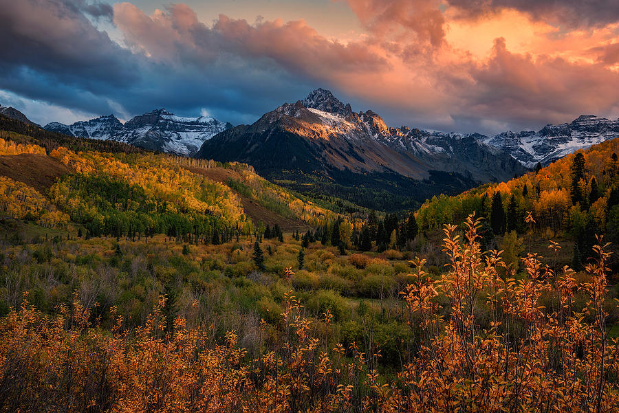 Mt Sneffels In Autumn Photograph by Mei Xu - Fine Art America