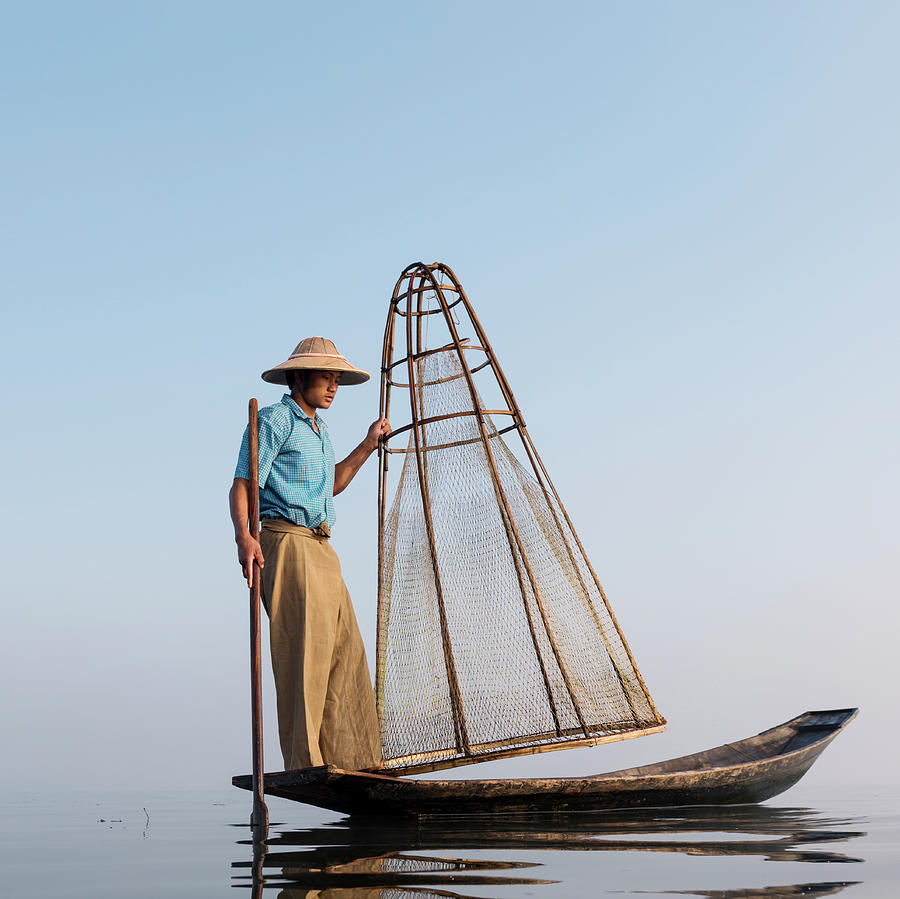Myanmar, Inle Lake, Traditional #1 Photograph by Martin Puddy