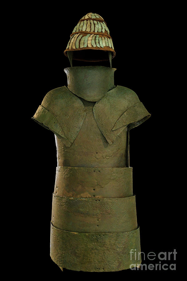 Mycenaean Bronze Armour #1 Photograph by David Parker/science Photo Library