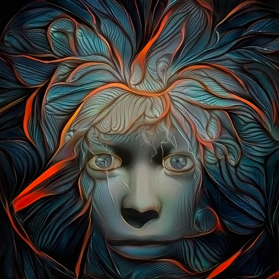 Mystic Face Digital Art