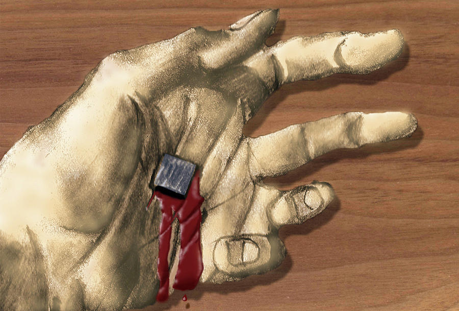 jesus hands with nails