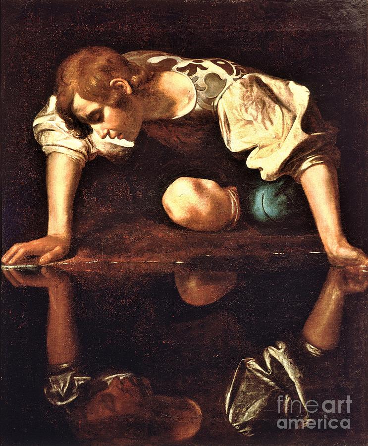 Greek Painting - Narcissus #1 by Thea Recuerdo