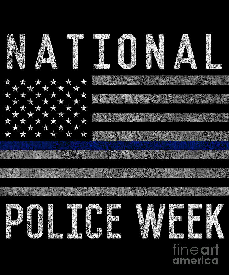 National Police Week #1 Digital Art by Flippin Sweet Gear