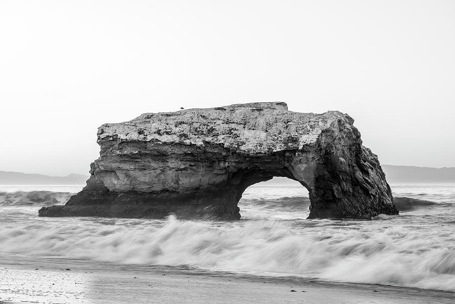 Natural Bridges State Beach. Santa Cruz California Usa