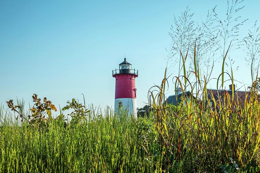 Nauset Beach Lighthouse, Cape Cod, Ma #1 Digital Art by Lumiere