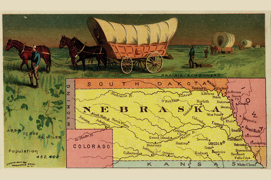 Nebraska Painting by Arbuckle Brothers - Fine Art America